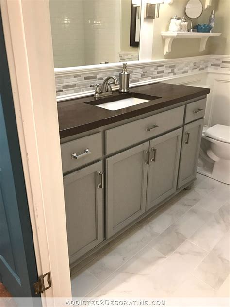 How To Paint Your Bathroom Vanity A Step By Step Guide Higihome
