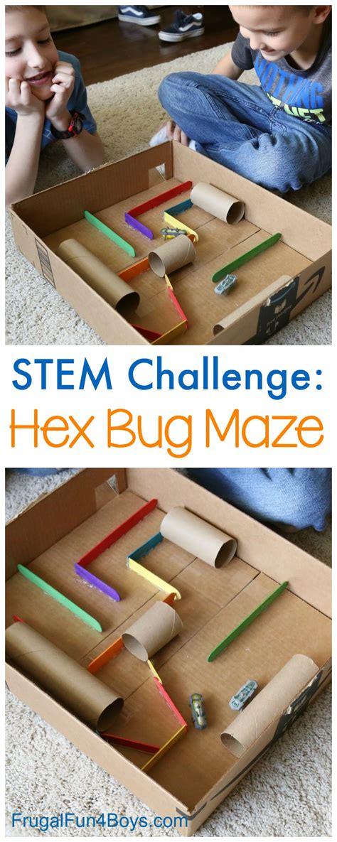Design Your Own Hex Bug Playground Frugal Fun For Boys And Girls