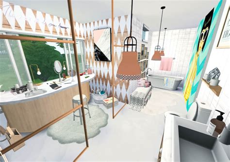 Out Of My Mind — Girly Sims 4 Bathroom With Makeup Vanity • I Made