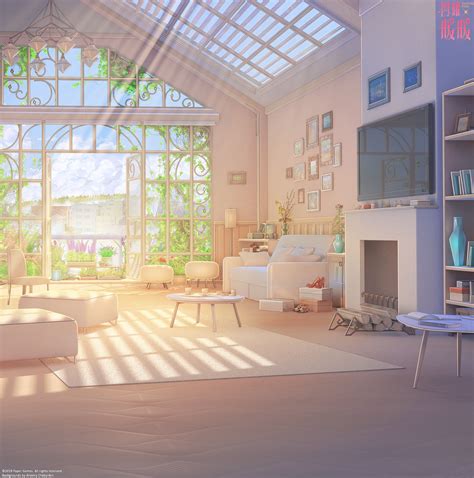 Download Artstation Nikki Room Arseniy Chebynkin Anime Background By