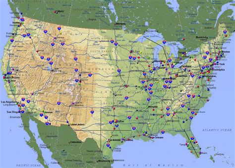 30 Road Map Of Eastern United States Maps Database Source