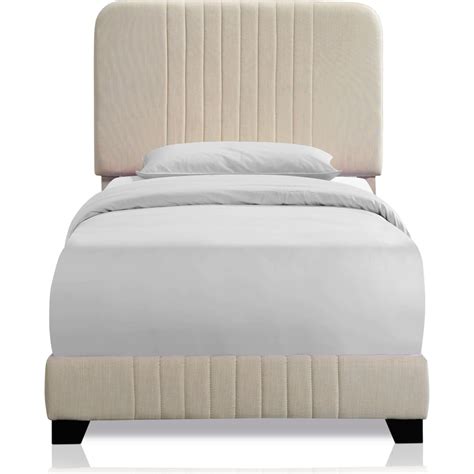 Mia Upholstered Bed Value City Furniture