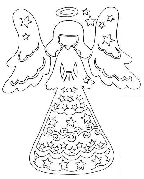 Download 259 Paper Angel Template Coloring Pages Png Pdf File Free T