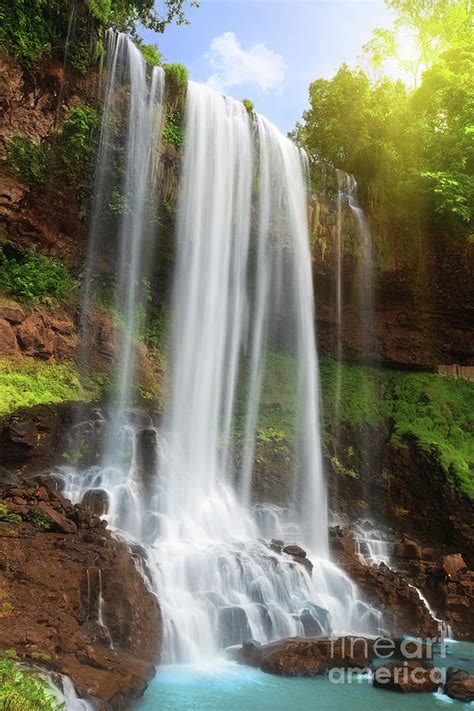 Waterfall Photograph By Mothaibaphoto Prints Fine Art America