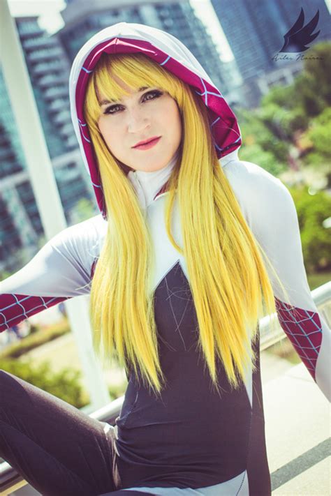 Calvins Canadian Cave Of Coolness Spider Gwen Cosplay By Starshipprincess