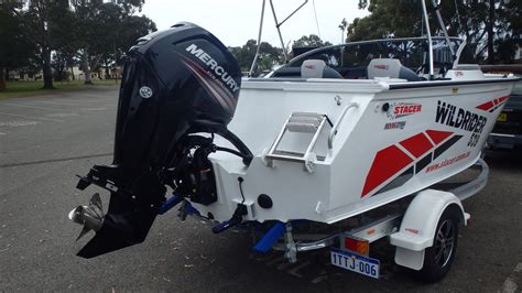 Stacer Wildrider Powered With A 100 Hp Mercury 4 Stroke Outboard Engine Hi Tech Marine