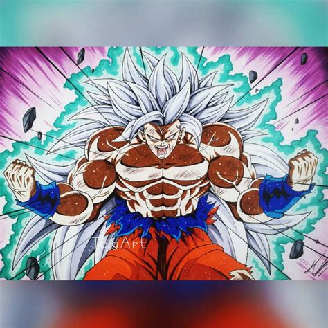 Goku Beyond Mastered Ultra Instinct By Realtolgart On Deviantart