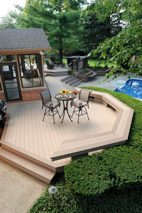 Timbertech Azek Harvest Collection Decking In Brownstone Traditional