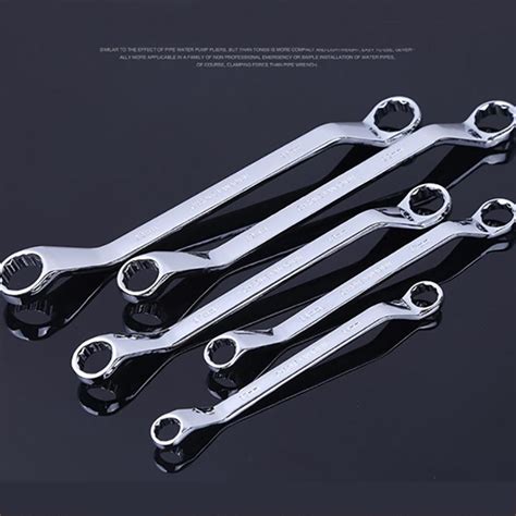45 Degree Angle Double Headed Plum Wrenches For Quick Manual Car Repair