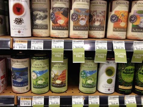 We're the place to discover new flavors, new favorites & new ideas, whatever those might be. Whole Foods tea display 3 | Tea display, Spices packaging ...