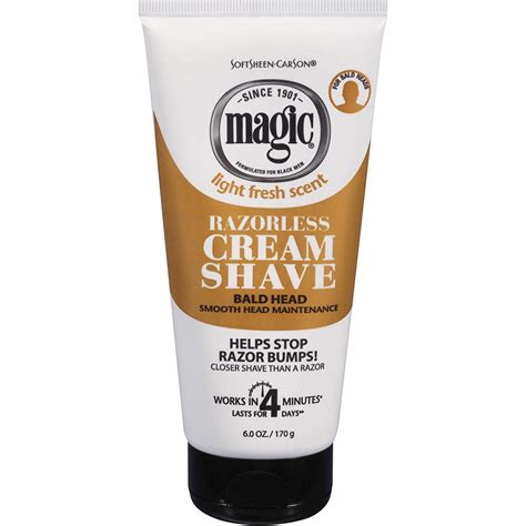 Magic Hair Removal And Shaving Cream Smooth Strength Bald