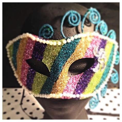 Unique Handmade Mardi Gras Mask By Nanascrafting On Etsy 2500