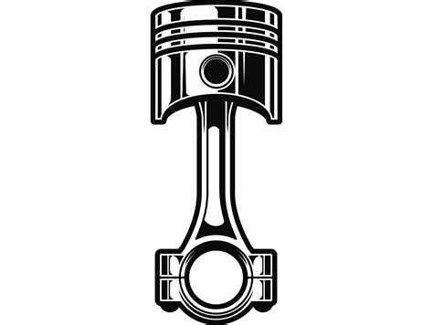 Piston Vector Image At Getdrawings Free Download