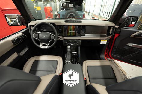 Bronco Wildtrak Interior And Seats Bronco6g 2021 Ford Bronco