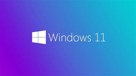 Windows 11 Logo In Blue Purple Background Hd Windows 11