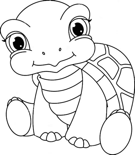 Tartaruga para imprimir e colorir Páginas para colorir Tartaruga