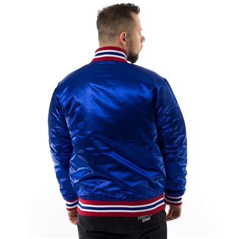 Ebay kleinanzeigen carhartt active jacke coat brown detroit vintage retro wip. Mitchell and Ness NBA Satin Jacket Detroit Pistons royal ...