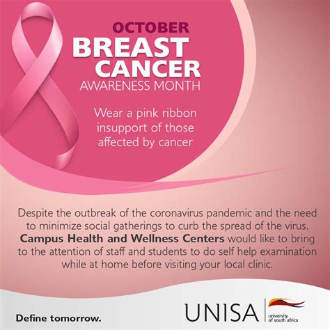 October Is Breast Cancer Awareness Month Tips On Self Examination
