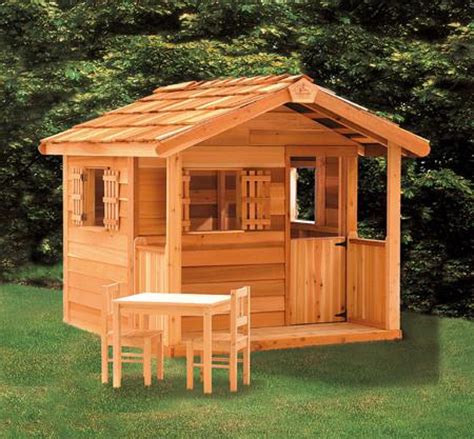 Select the style, size, roofing, color scheme, doors and more! Kids Outdoor Playhouse, Cedar Playhouses | Cedarshed Canada