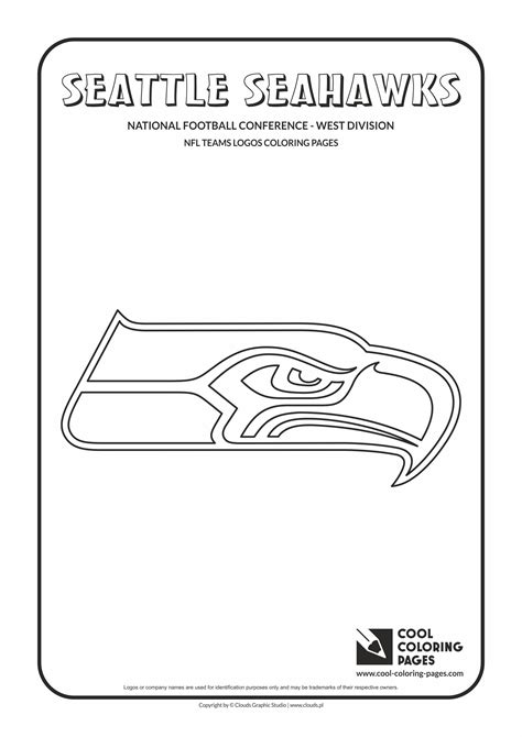 Seattle Seahawks Logo Coloring Pages Coloring Pages