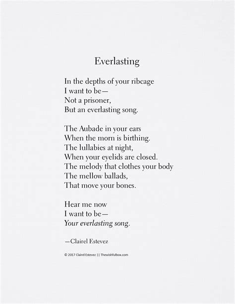 everlasting by clairel estevez love poems poetry and quotes lost love poems true love poems