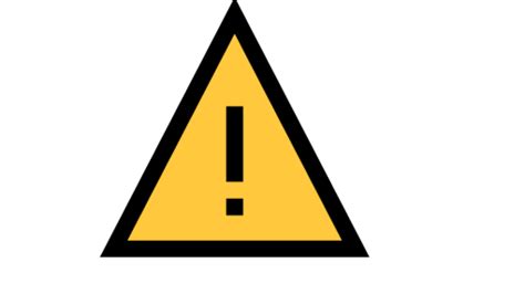 Emoji Panneau Attention Danger