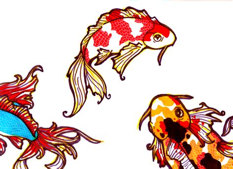 Koi Fish Cartoon Clipart Best