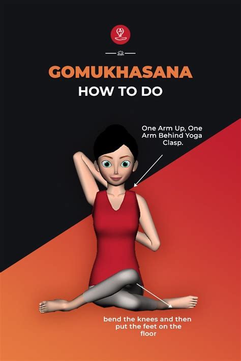 How To Do Gomukhasana Steps Of Cow Face Pose Benefits Cow Face