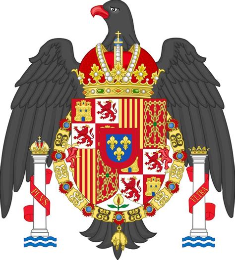 Coat Of Arms Of The Spanish Empire By Fitzgeraldian Coat Of Arms