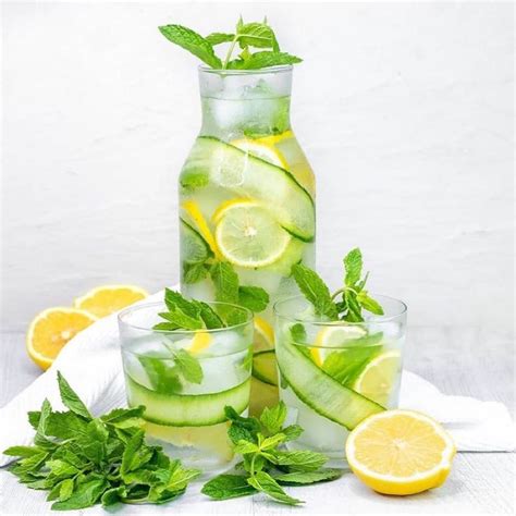 Citrus Infused Water This Jug Contains Apple Cider Vinegar Mint Lemon