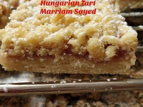 Lets bake this yummy hungarian tart! Shortbread Jam Fingers/ Hungarian Tart | recipes ...