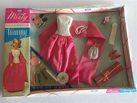 Rare Vintage Ideal Tammy Doll Dress Up Make Up Fashions Opening Night Nrfb