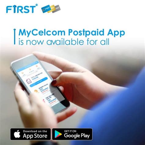 Take control of your account no matter where you are with these great features:homeview your profile, manage your account settings and check your total. MyCelcom Postpaid App now available for iOS users ...