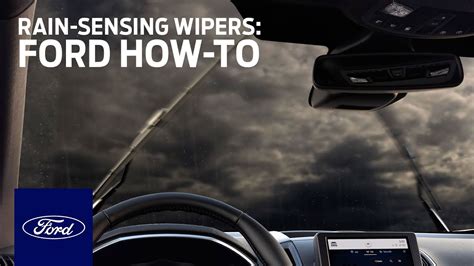 Rain Sensing Wipers Ford How To Ford 車メーカー動画