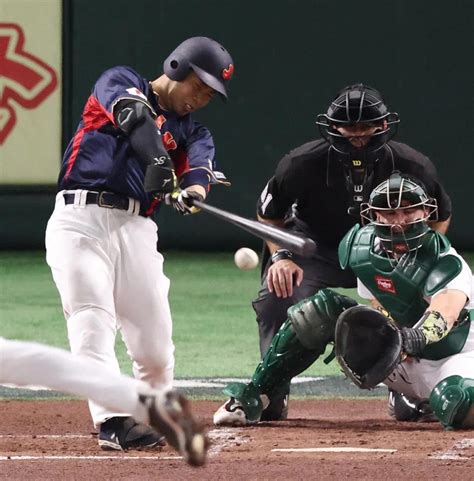 Wbc侍ジャパンのヌートバーと近藤健介、息ぴったり大谷翔平の3ランお膳立て：写真 読売新聞