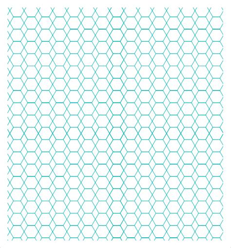 Free 6 Sample Hexagon Graph Paper Templates In Pdf Psd