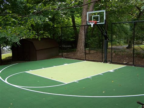 There are many factors to take into consideration, for example, existing landscape, orientation, colors, lighting. Backyard Basketball Court Layout Tips and Dimensions ...