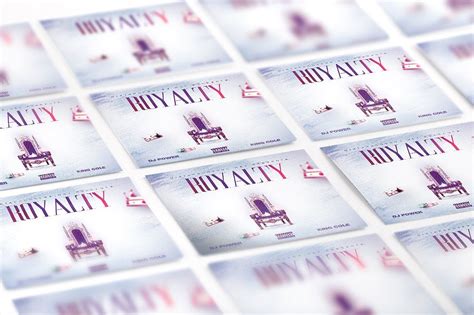 Royalty MIXTAPE COVER | Mixtape cover, Mixtape, Cover template
