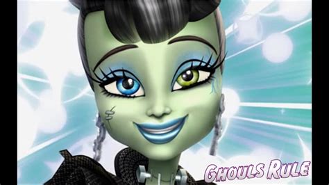 Monster High Frankie Stein Ghouls Rule Makeup Tutorial Youtube
