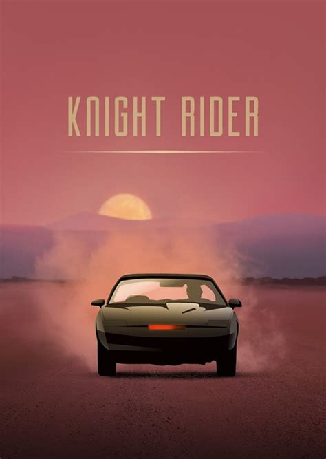 Knight Rider Posters And Prints By Froze Studio Printler