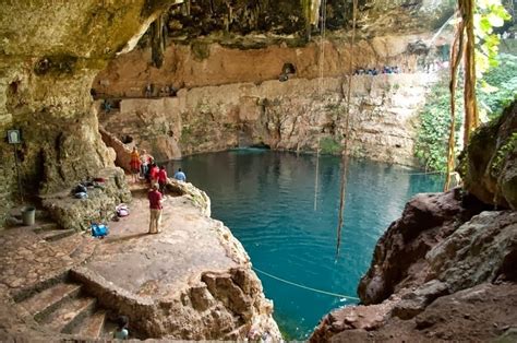 Cenotes Of The Yucatán Peninsula In Mexico