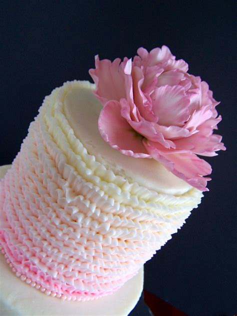 Pink Peony Birthday Cake Cakecentral Com