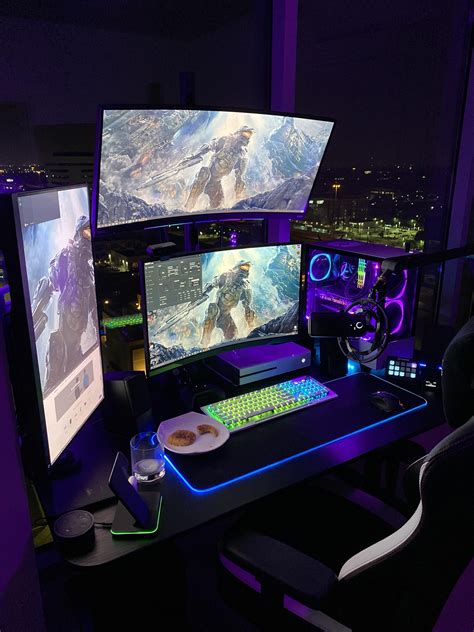 Luxury Lifestyle Home Computer Gaming Room Gaming Room Setup Video