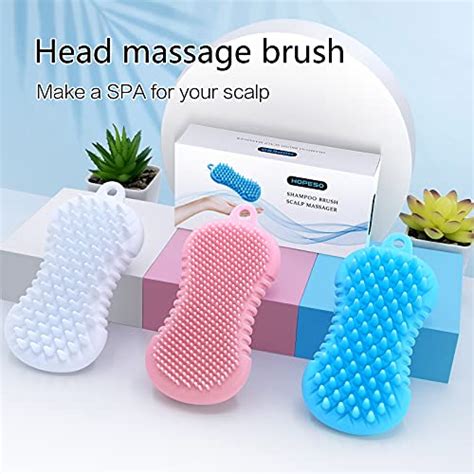 Scalp Massager Shampoo Brush Scrubber Hair Brushes Silicone Shower Brush Scalp Scrubber For