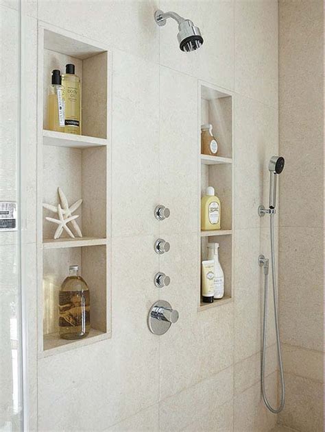 10 Best Tile Shower Shelf Ideas To Add Even More Storage To Your Bathroom