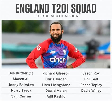 England Announce Squads For Odi And T I Series Vs South Africa