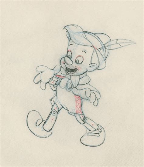 Pinocchio Original Disney Sketches Character Design Disney Disney