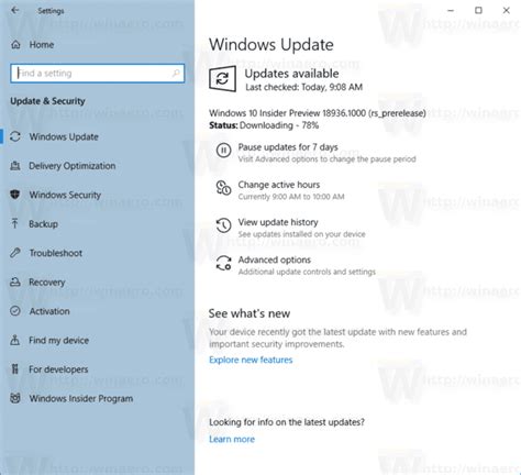 How To See Update History In Windows 10
