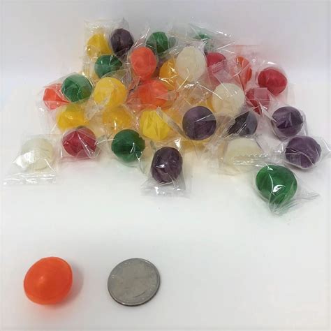 Sour Balls 2 Pounds Assorted Sour Candy Wrapped Hard Candy Bulk Candy