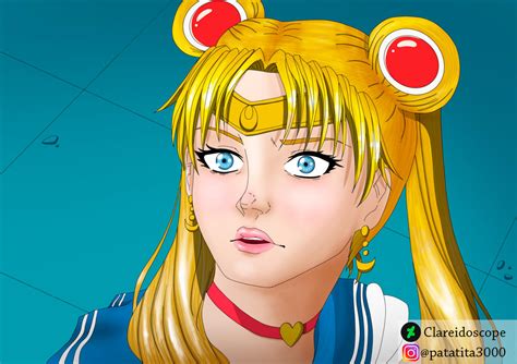 Sailor Moon Redraw Challenge By Clareidoscope On Deviantart